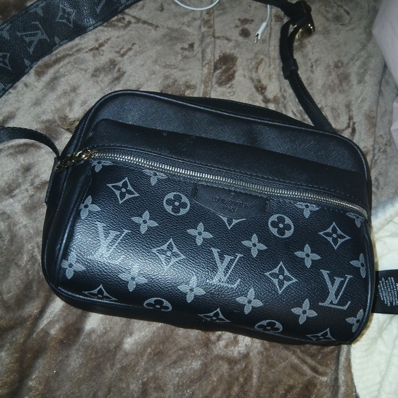 Louis Vuitton Other - Louis Vuitton Monogram Black and Gray Belt Bag